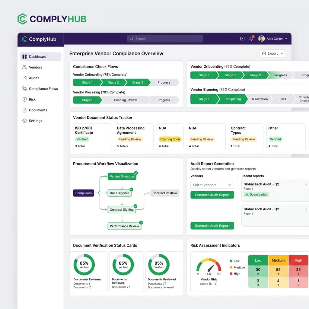 Ajmera Fashion Limited - AI-Based Vendor Compliance & Audit Automation project showcase