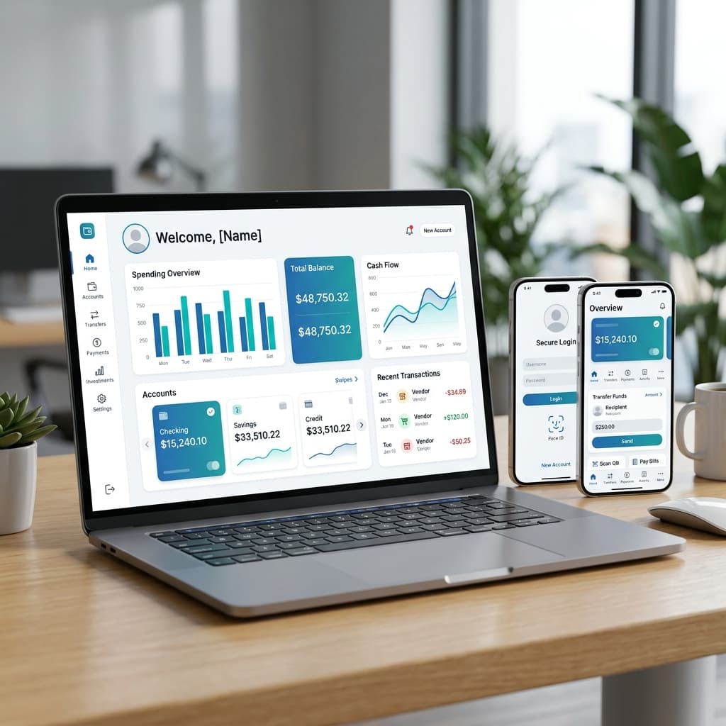 Unity Small Finance Bank - Digital Banking Platform project showcase